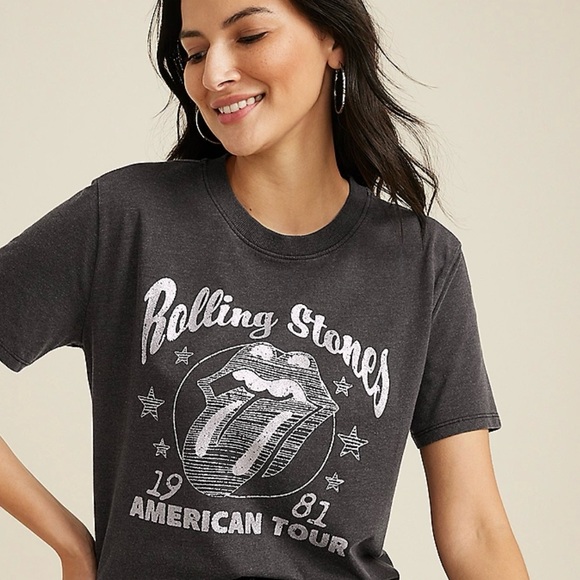 Maurices Tops - Rolling Stones 1981 American Tour tshirt